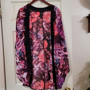 NWOT Catalina Women's Kamono Floral Coverup 2X